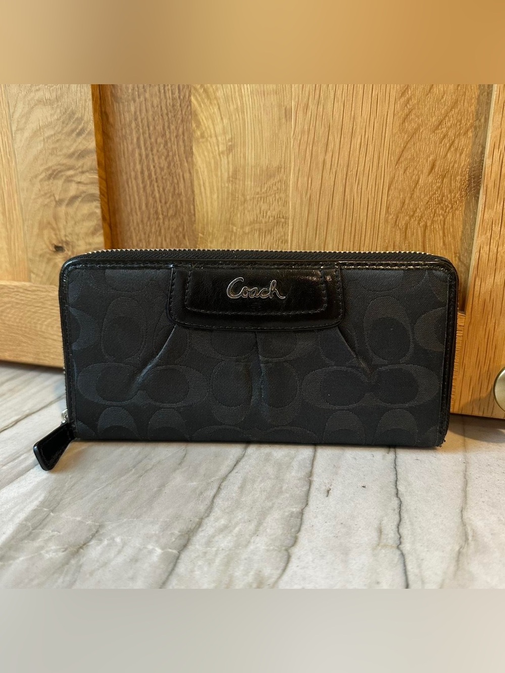 Coach Ashley checkbook or accordion wallet (NWOT)